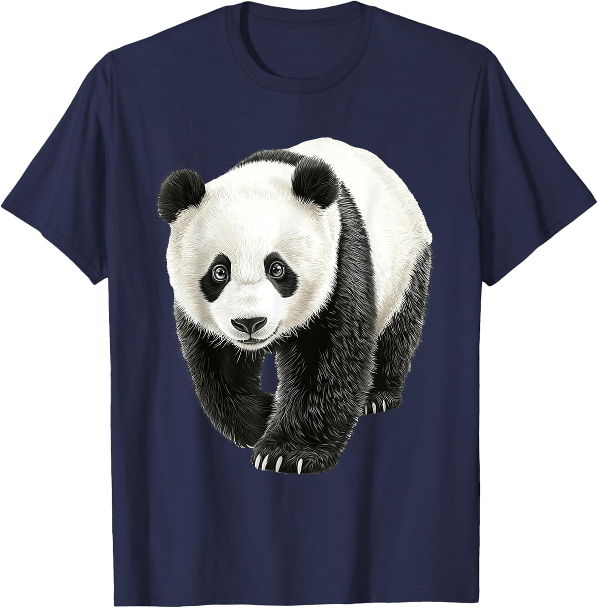 Panda T-Shirt - Navy Blue