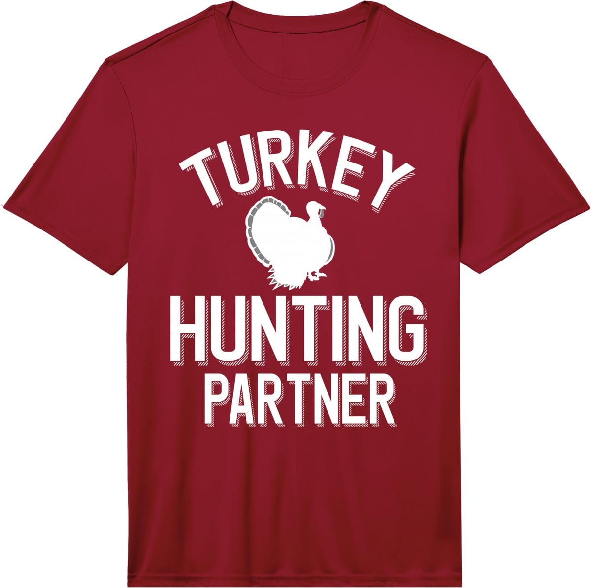 Men's Turkey Hunting Partner Performance T-Shirt - Red