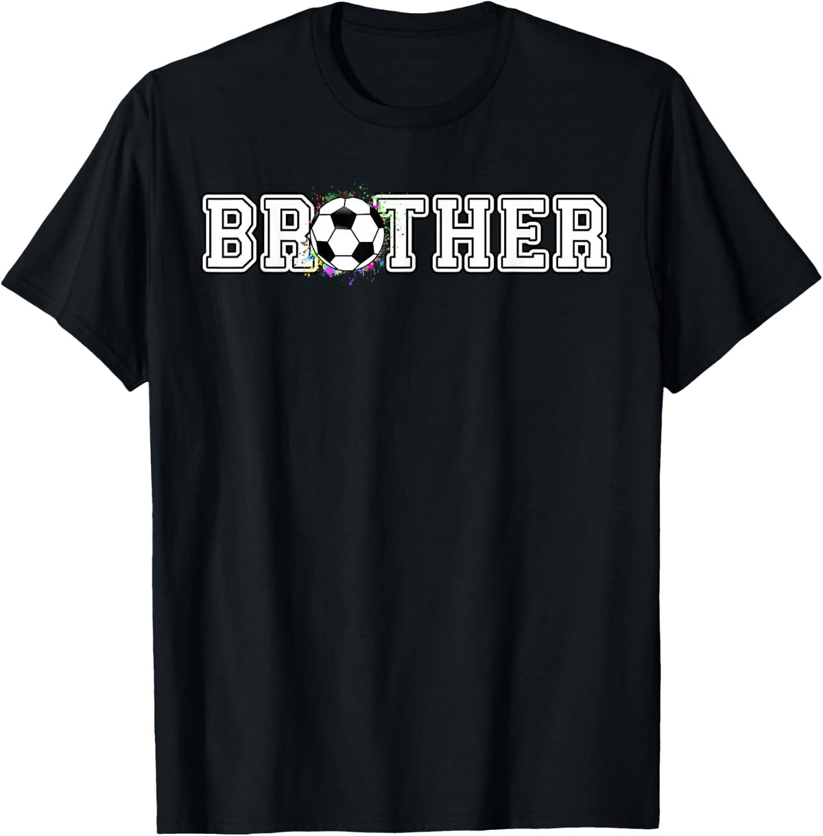Soccer Brother 1st Birthday T-Shirt - Black