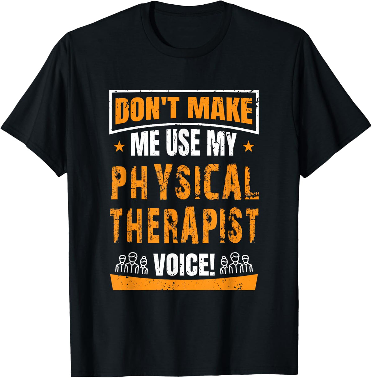 Funny PT Physical Therapy T Shirt Quote Gift Therapist Month T-Shirt - Black