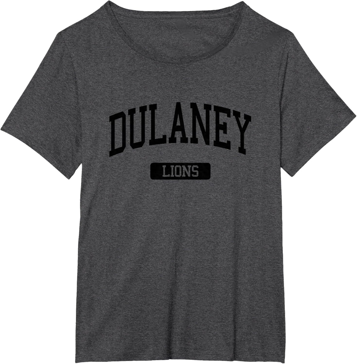 Dulaney High School HS Timonium MD Varsity Sports T-Shirt - Dark Heather Grey