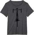 Life Behind Bars Motorcycle Biker T-Shirt - Dark Heather Grey