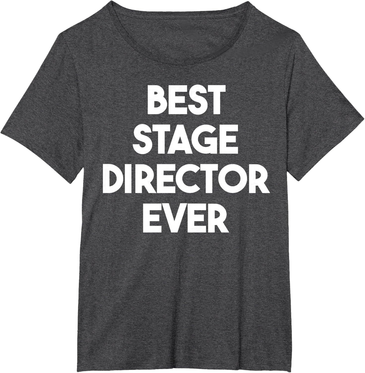 Best Stage Director Ever T-Shirt - Dark Heather Grey