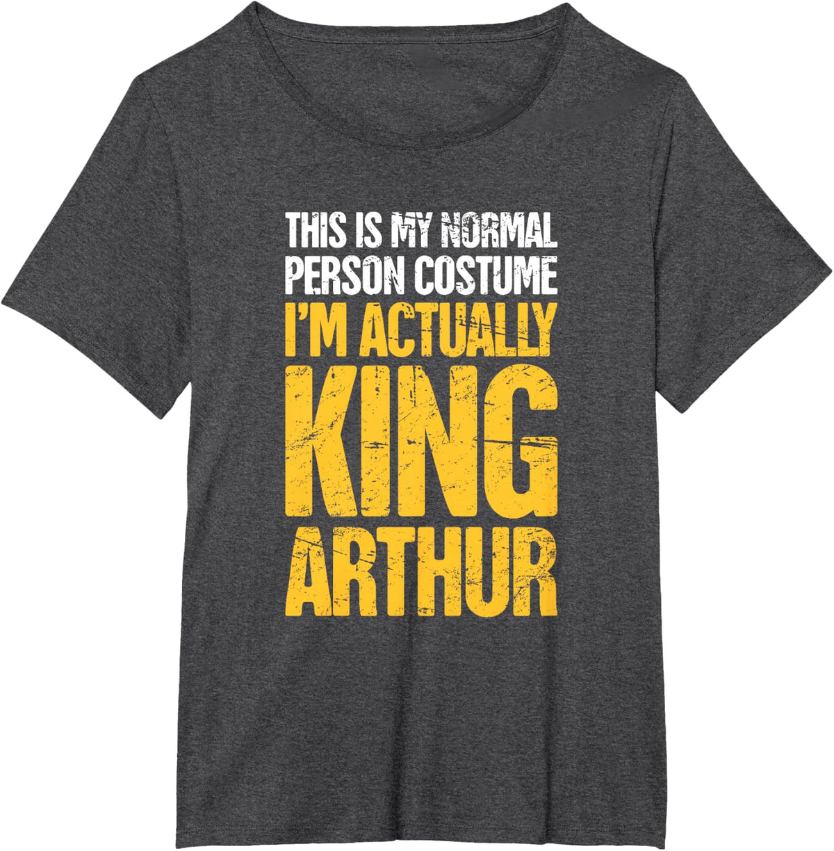 Medieval Literature King Arthur T-Shirt T-Shirt - Dark Heather Grey
