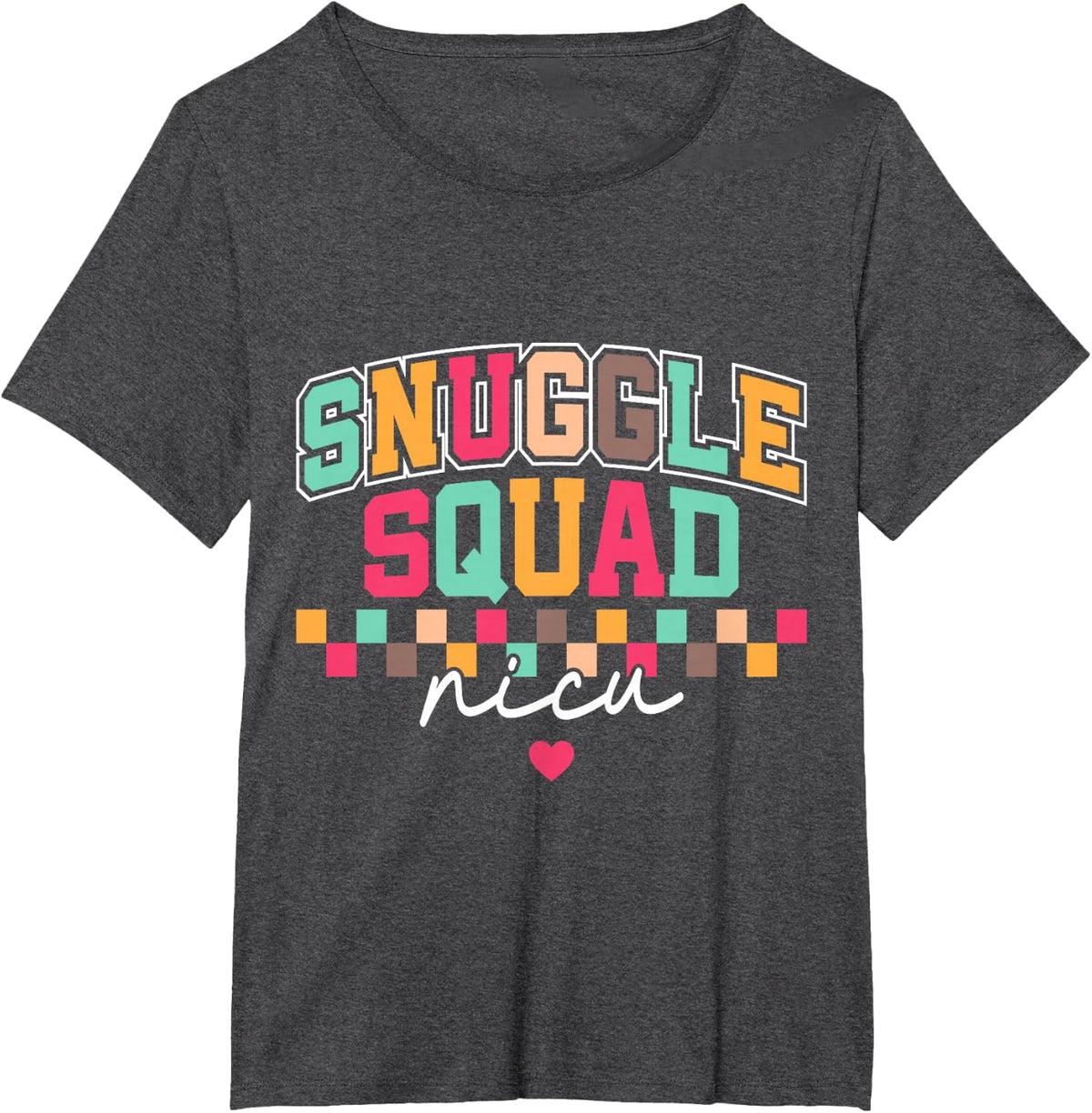 Snuggle Squad NICU T-Shirt - Dark Heather Grey