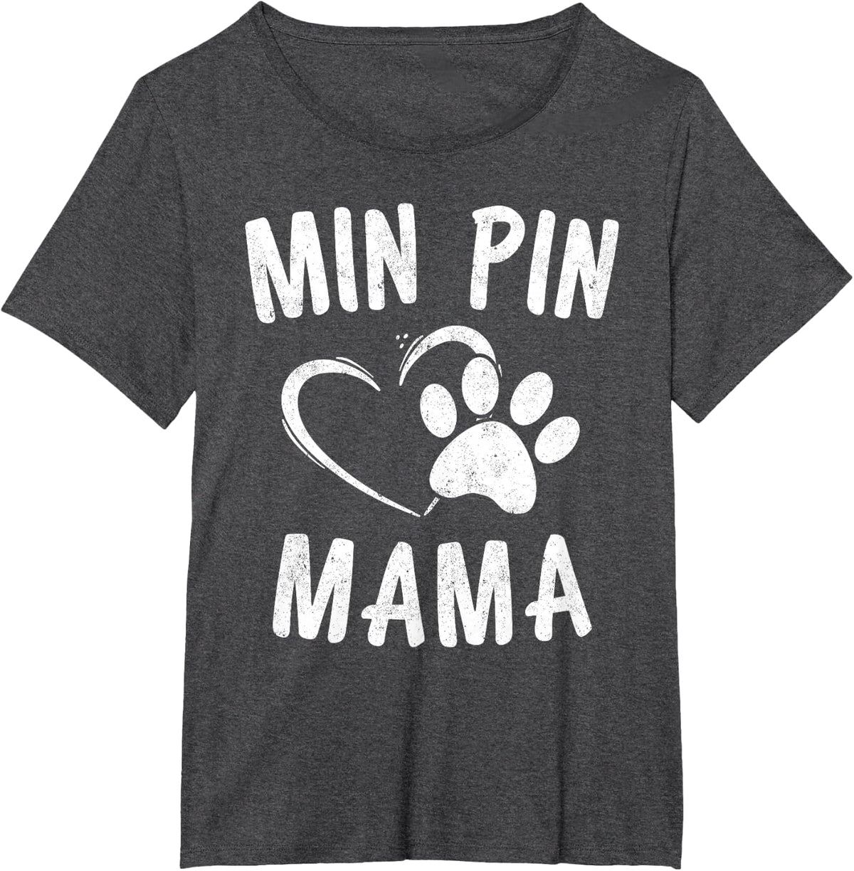 Mini Pinscher, Gift for Dog Lovers T-Shirt - Dark Heather Grey