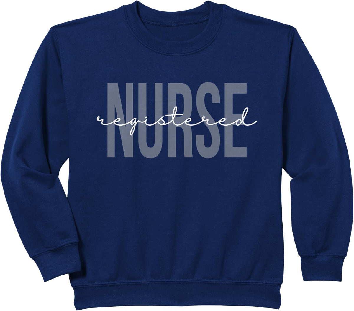 Registered Nurse RN Emergency Room Nurse Sweatshirt - Navy Blue