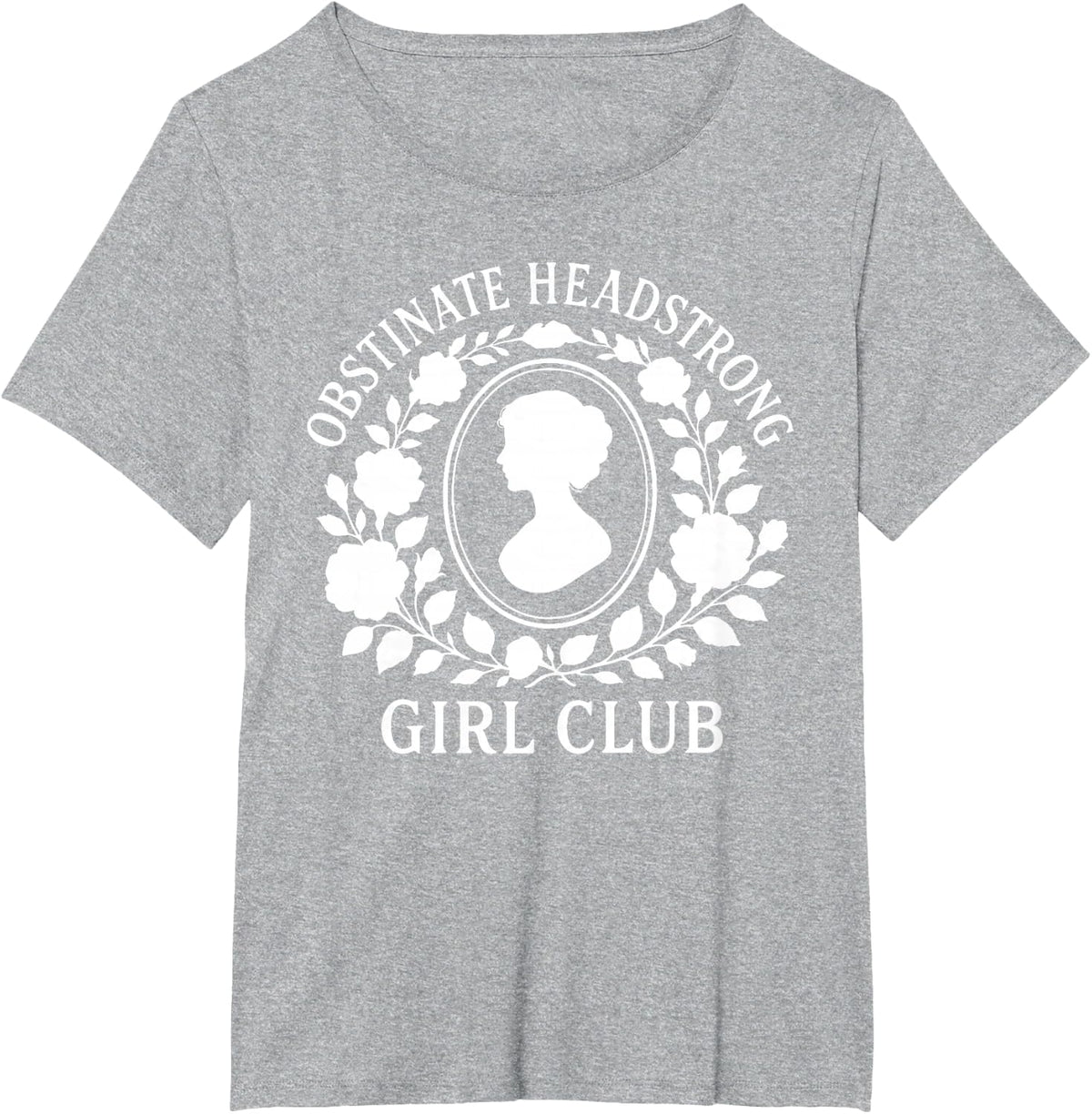 Jane Austen, Pride and Prejudice and Mr Darcy Book Lovers T-Shirt - Heather Grey