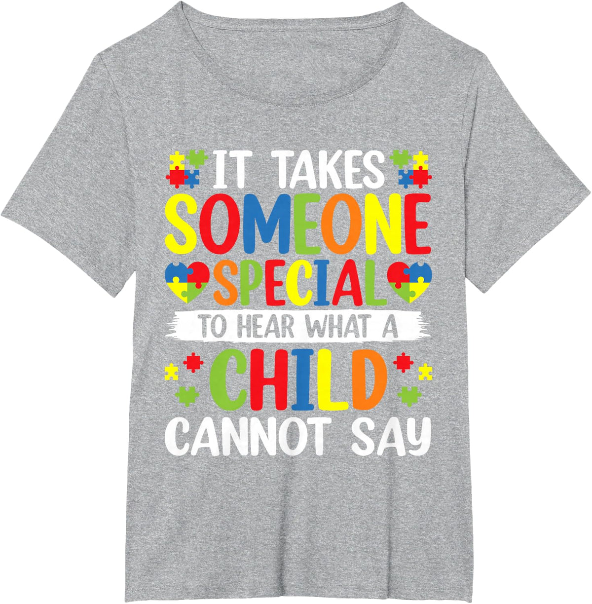 Sped Special Education Autism Paraprofessional Teacher T-Shirt - Heather Grey