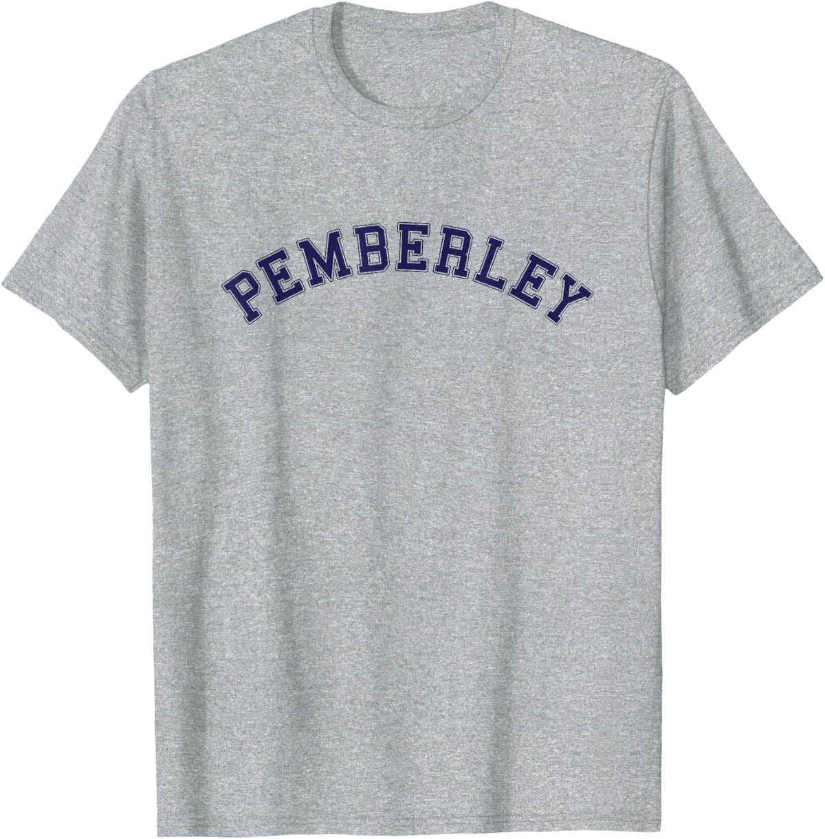 Pemberley Pride and Prejudice Jane Austen Book Lover T-Shirt - Heather Grey