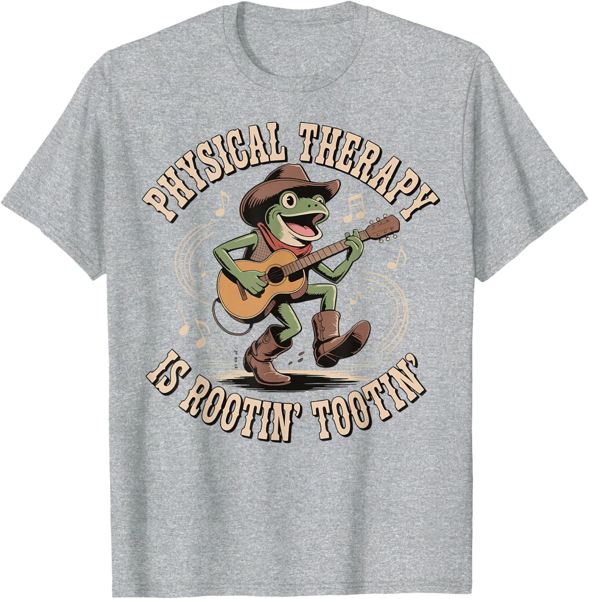 Physical Therapy Is Rootin' Tootin' T-Shirt - Heather Grey