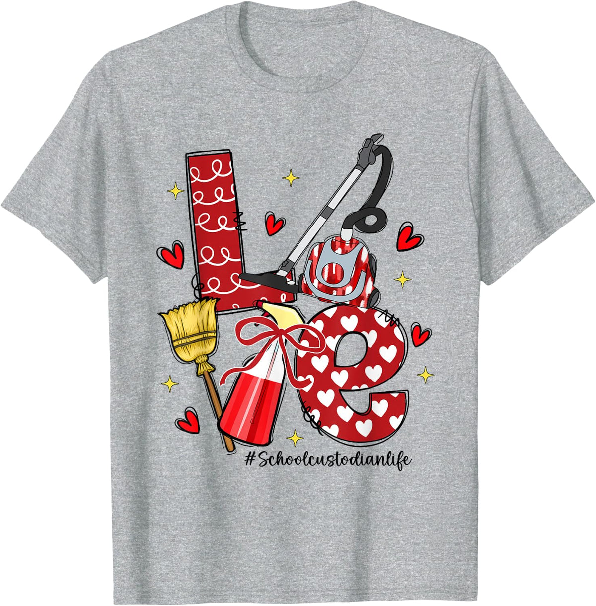 Funny T-Shirt - Heather Grey