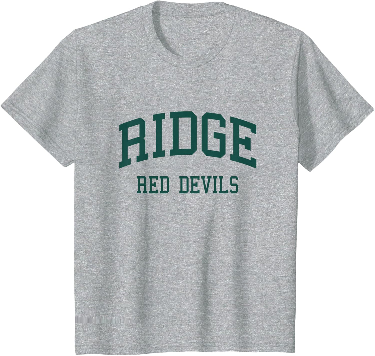 Ridge High School HS Basking Ridge NJ Retro T-Shirt - Heather Grey